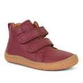 Froddo Barefoot - Bordeaux - Botines barefoot infantiles de cuero repelentes a la humedad burdeos