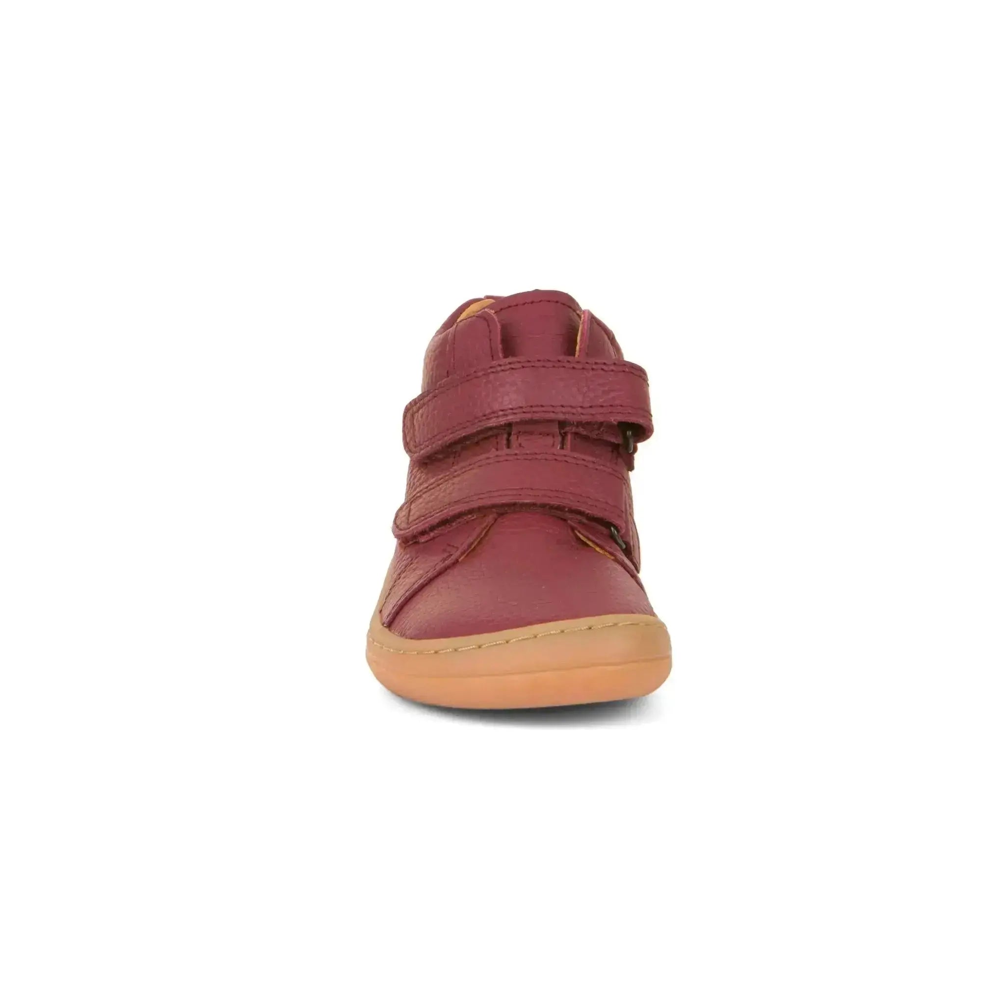 Froddo Barefoot - Bordeaux - Botines barefoot infantiles de cuero repelentes a la humedad burdeos