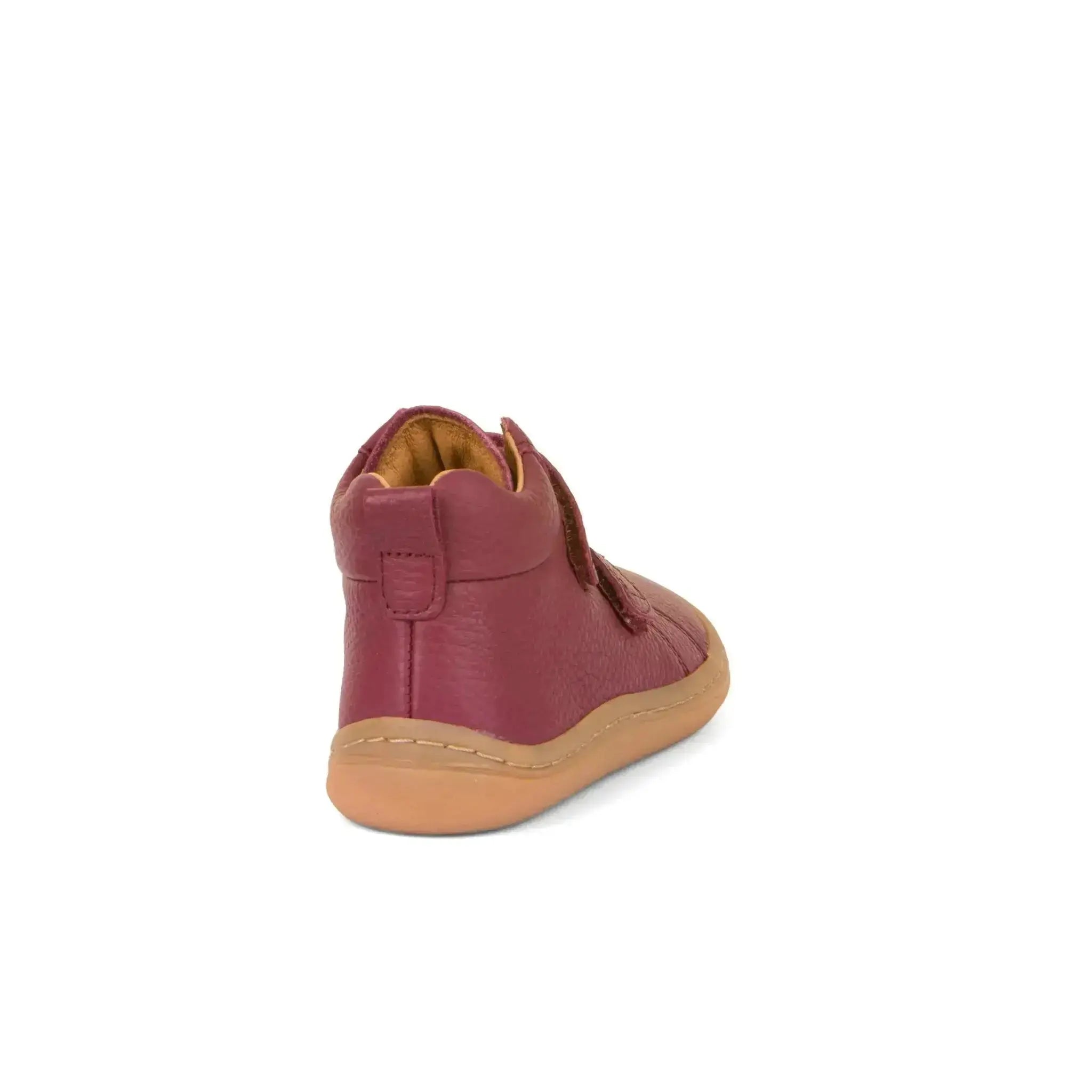 Froddo Barefoot - Bordeaux - Botines barefoot infantiles de cuero repelentes a la humedad burdeos
