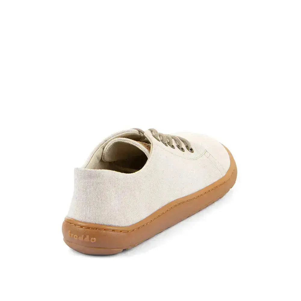 Froddo Barefoot - Lacets Barefoot Botaniq Blanc - Cordonnets en toile