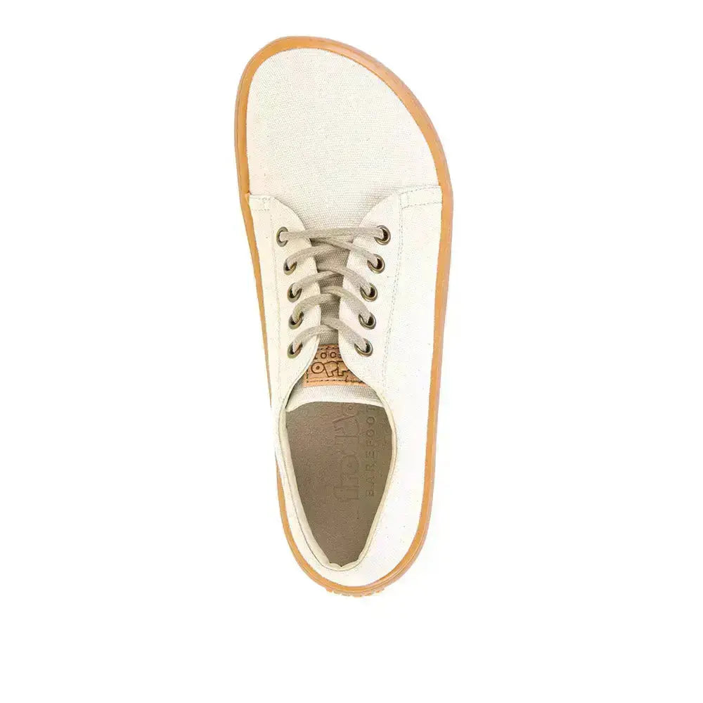 Froddo Barefoot - Lacets Barefoot Botaniq Blanc - Cordonnets en toile
