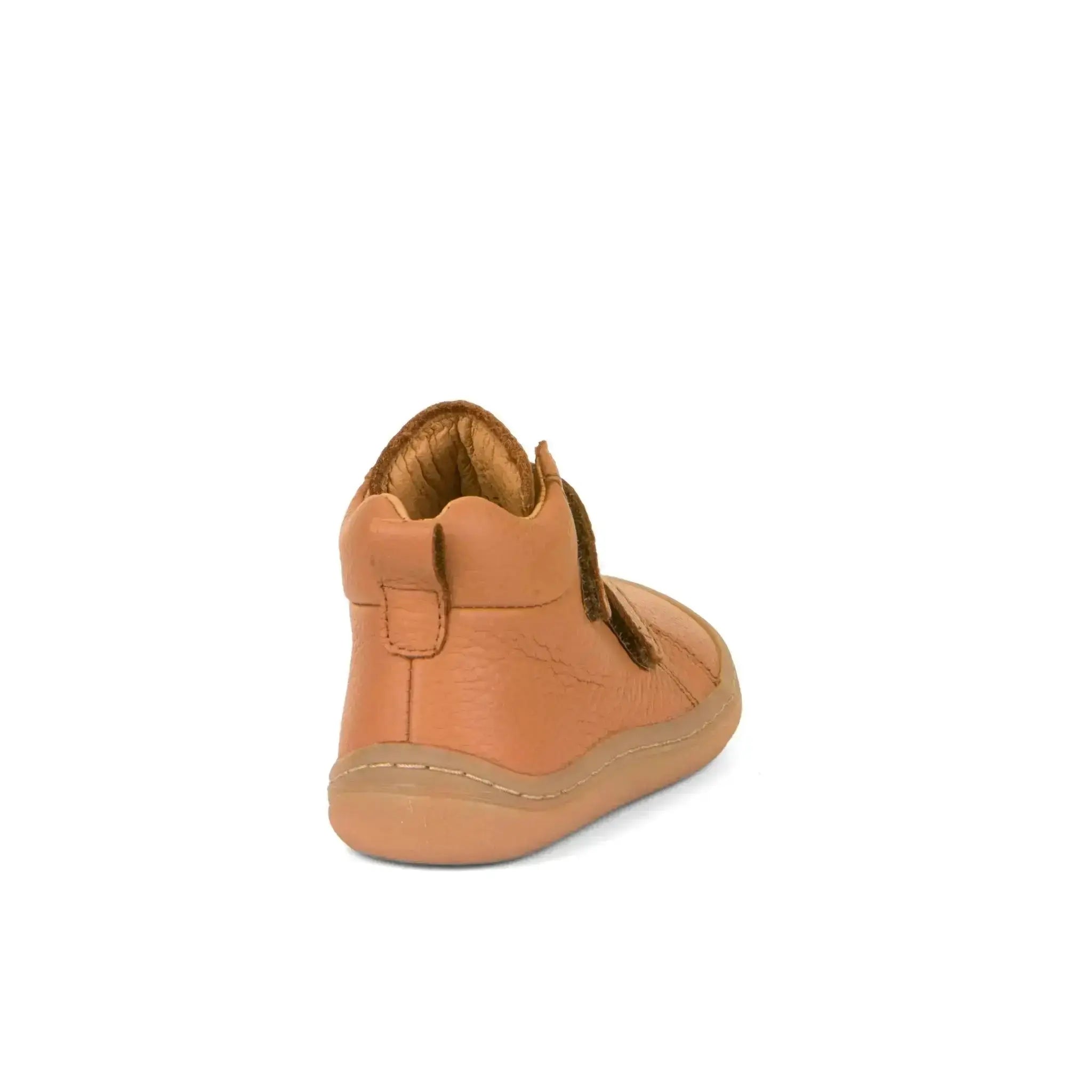 Froddo Barefoot - Cognac - Botines barefoot infantiles de cuero repelentes a la humedad marrones