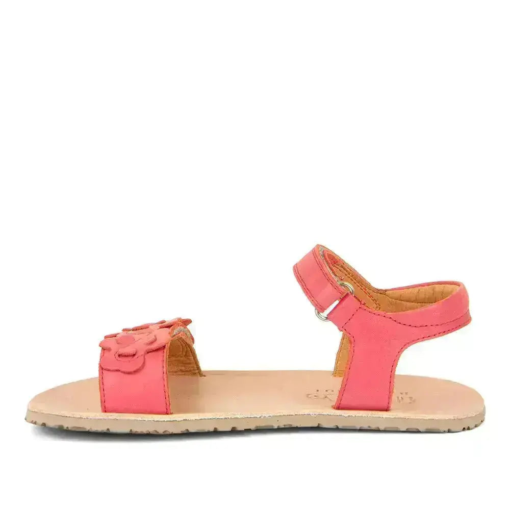 Froddo Barefoot - Sandales Flexy Flowers Corail