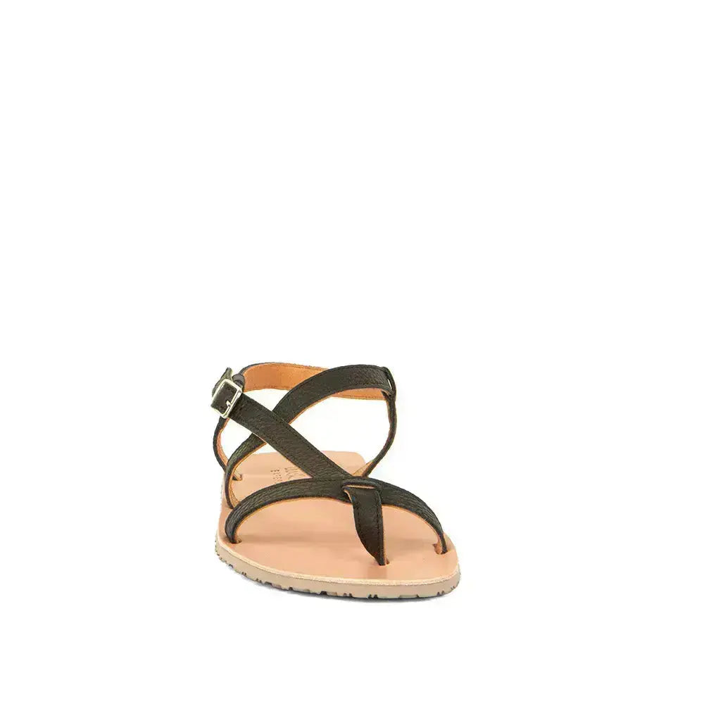 Froddo Barefoot - Flexy W Black - Sandalias barefoot de dedo negras para mujer