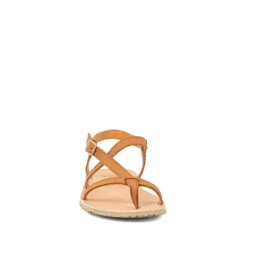 Froddo Barefoot - Sandales Flexy W Cognac - Sandales respectueuses pour orteils