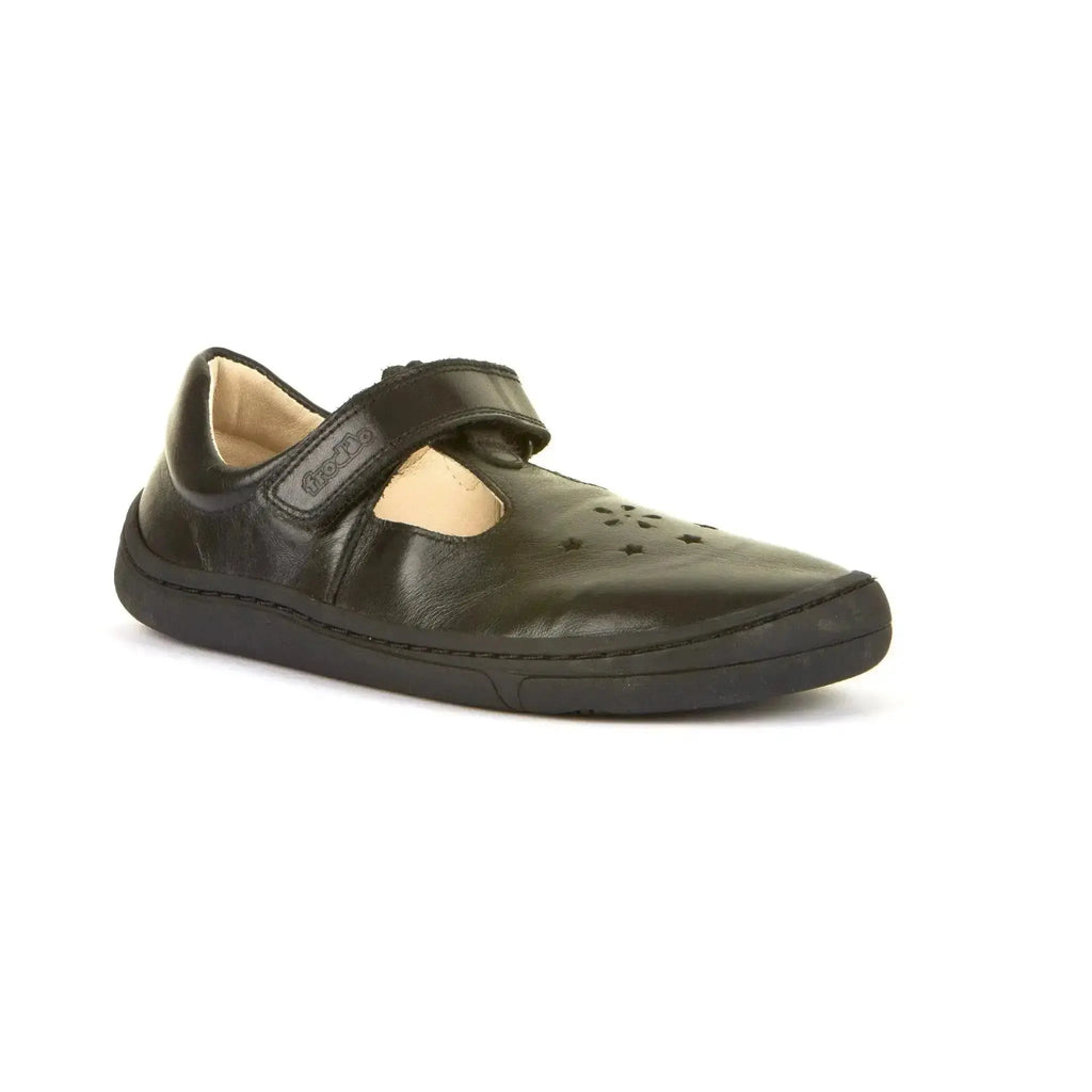 Froddo Barefoot - Merceditas Barefoot Colegiales Infantiles negras
