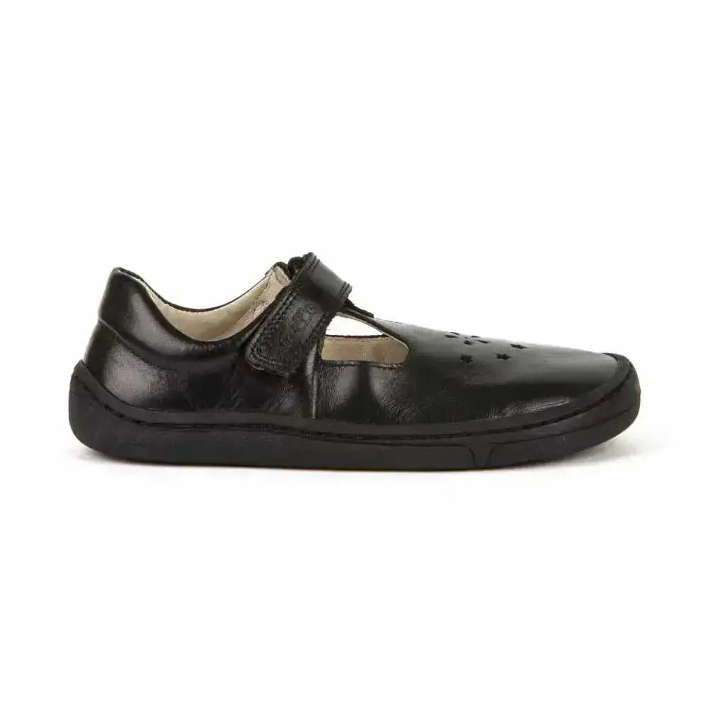 Froddo Barefoot - Merceditas Barefoot Colegiales Infantiles negras