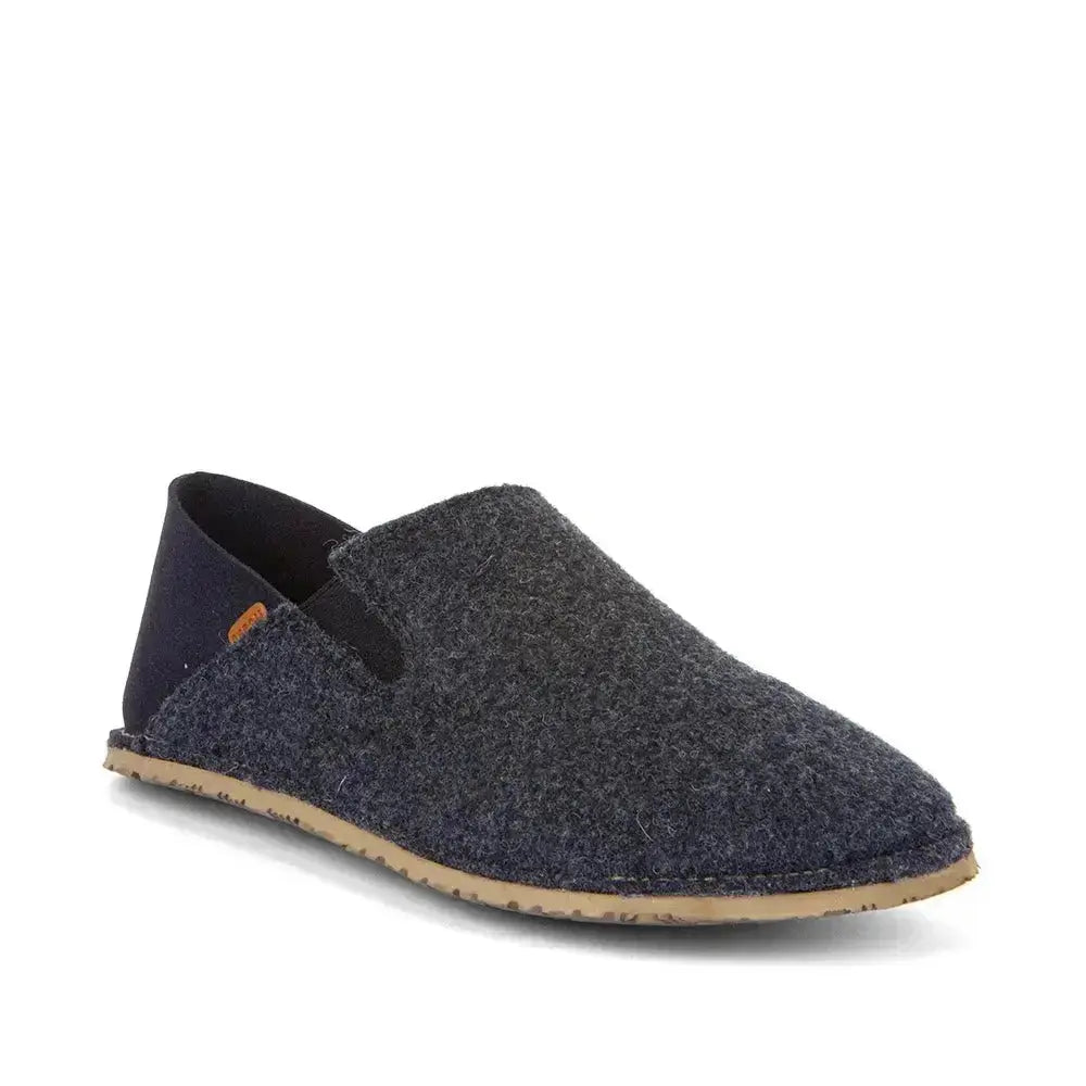 Froddo Barefoot - Chaussures d'intérieur Wooly Bleu Foncé - Chaussures barefoot