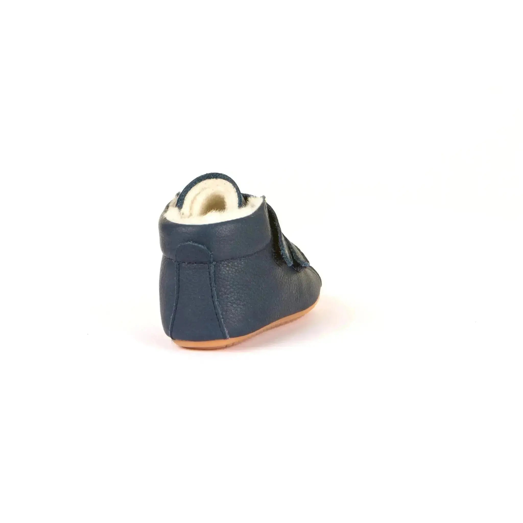 Froddo Prewalker Navy - botitas respetuosas de primeros pasos con borreguito