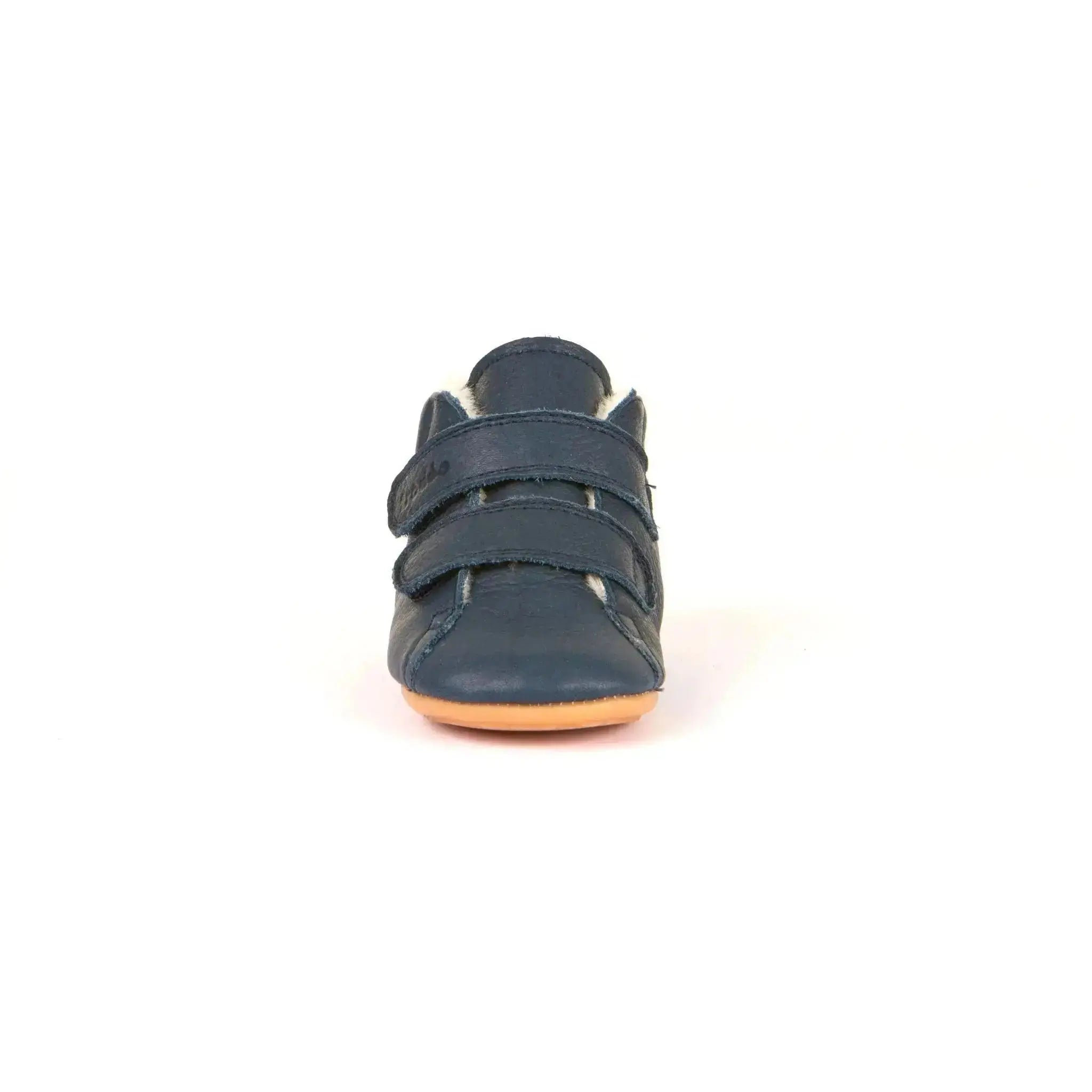 Froddo Prewalker Navy - botitas respetuosas de primeros pasos con borreguito