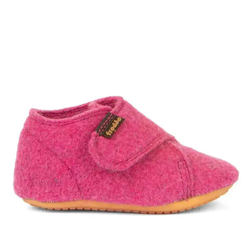 Froddo Prewalkers Slippers Fuxia - zapatillas de casa de primeros pasos fucsia