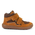 Froddo Barefoot Tex Autumn Cognac - Botines barefoot otoñales resistentes al agua marrones