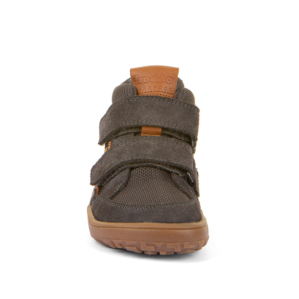 Froddo Barefoot Tex Autumn Grey - Botines barefoot otoñales resistentes al agua grises