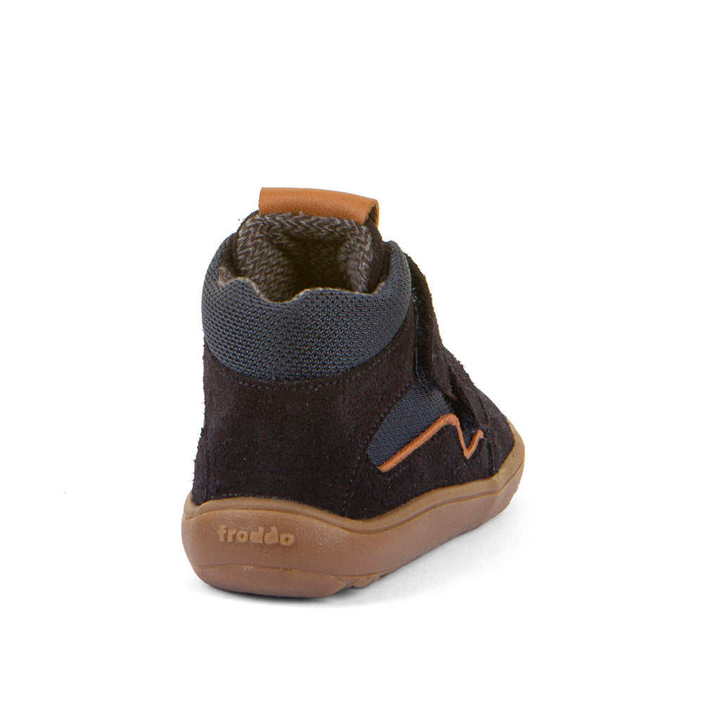 Froddo Barefoot Tex Autumn Dark Blue - Botines barefoot otoñales resistentes al agua azul oscuro
