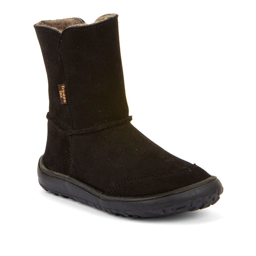 Froddo Barefoot Tex Suede Black - Women's black barefoot Australian boots
