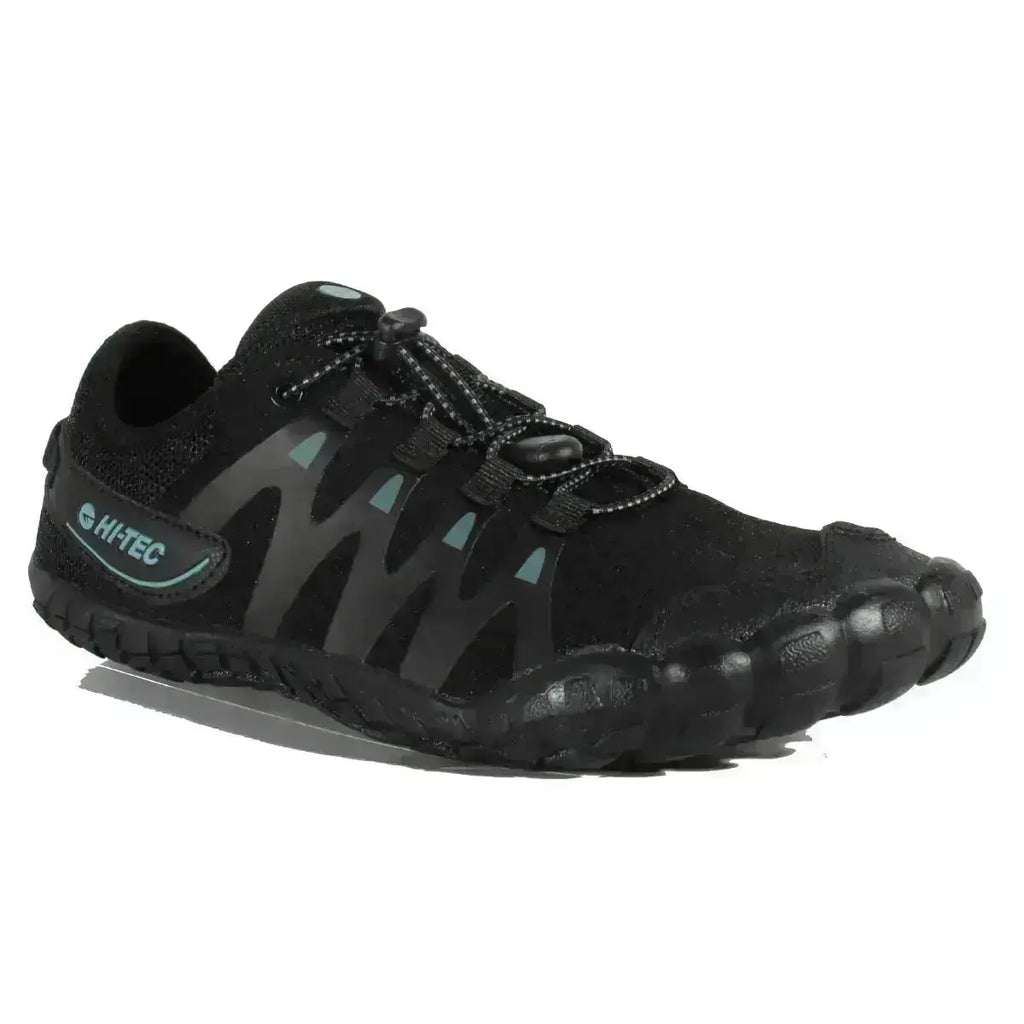 HI-Tec - Abyss Man Black/Grey - zapatillas barefoot de senderismo para hombre
