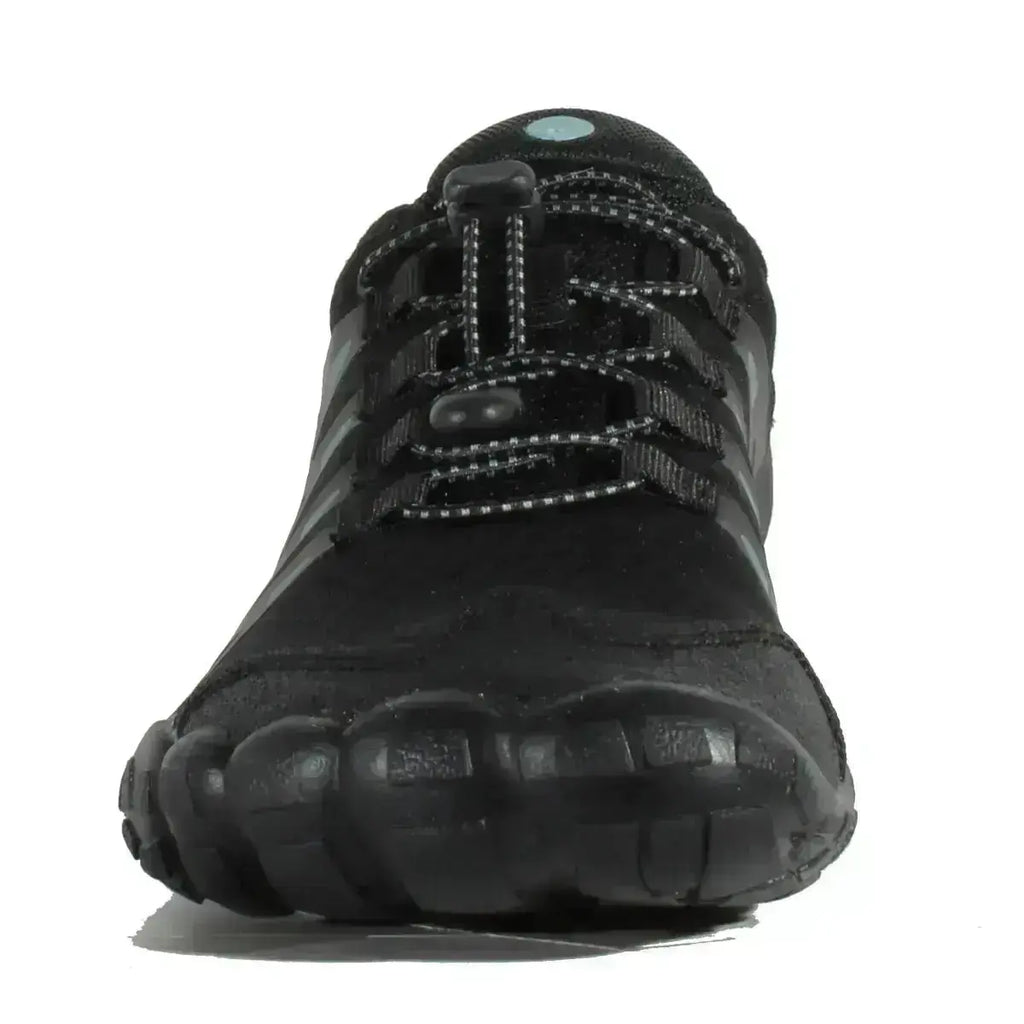 HI-Tec - Abyss Man Black/Grey - zapatillas barefoot de senderismo para hombre