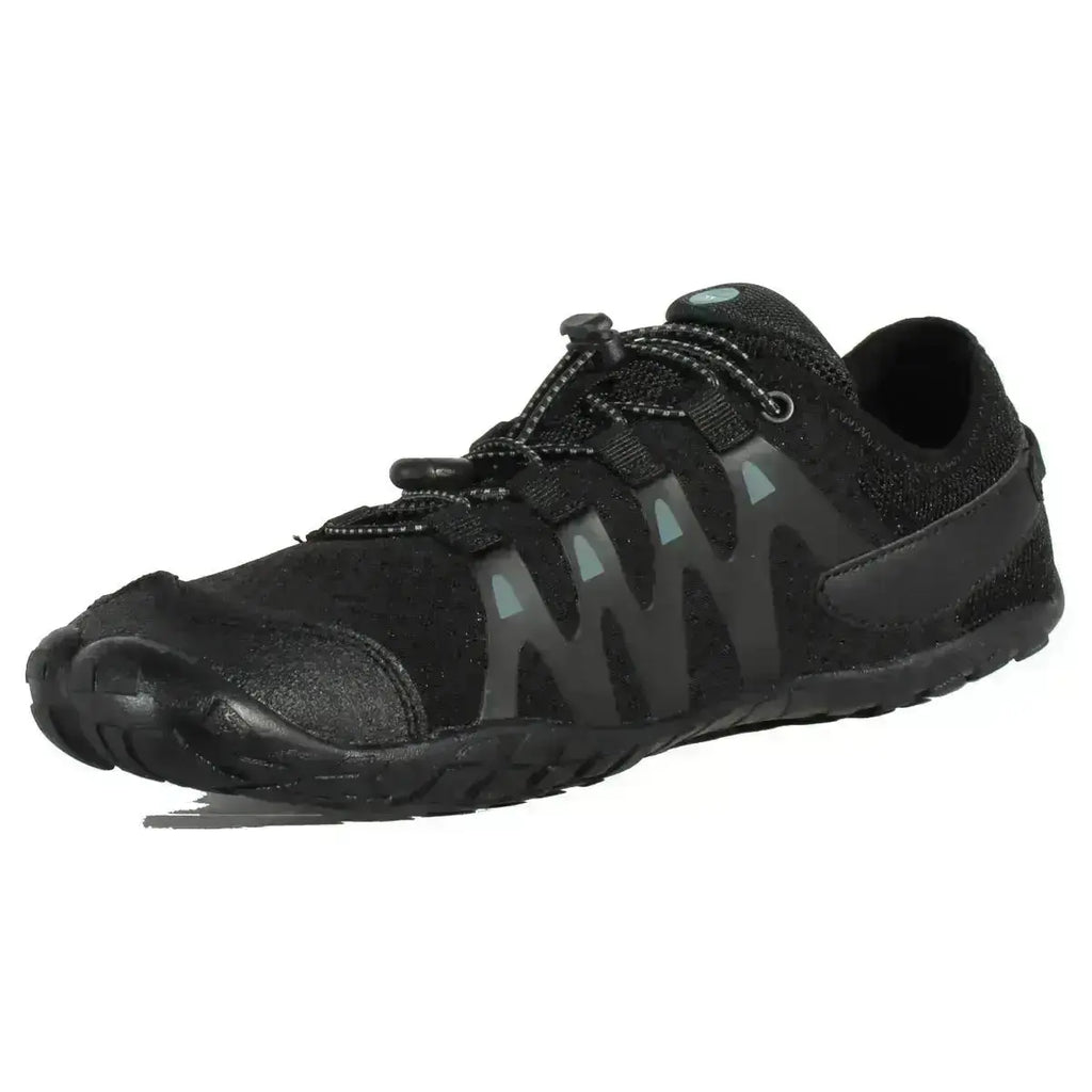 HI-Tec - Abyss Man Black/Grey - zapatillas barefoot de senderismo para hombre