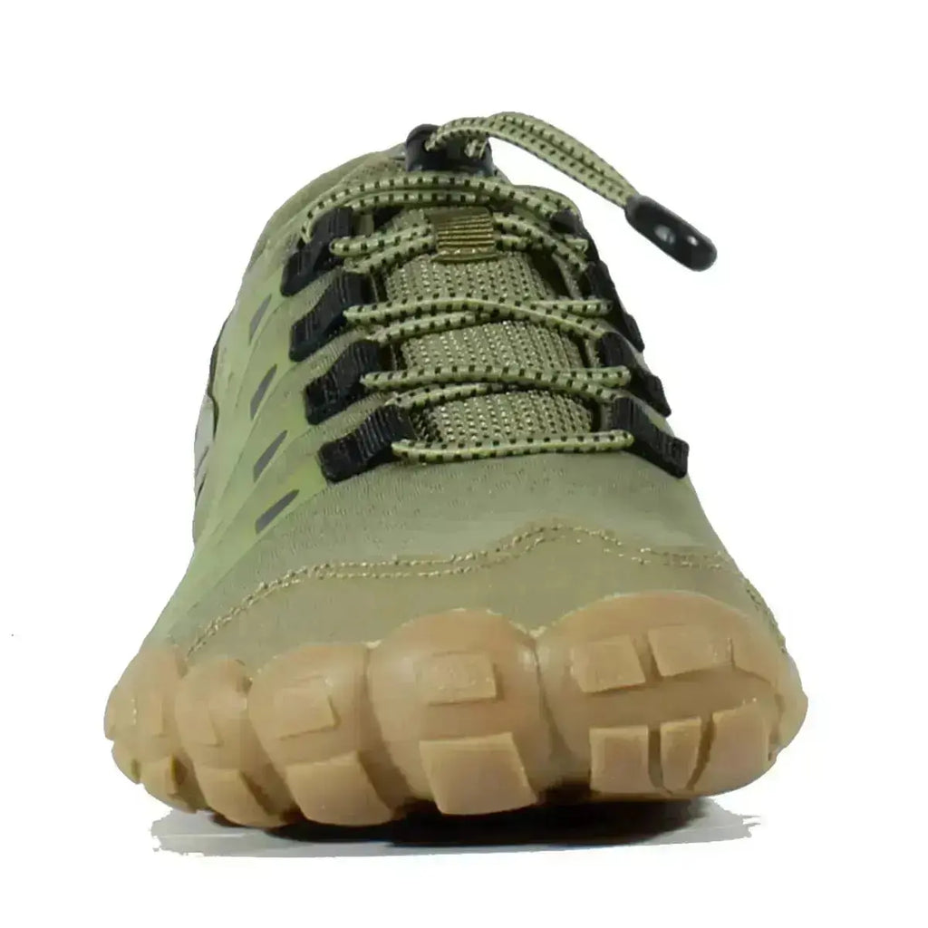 HI-Tec - Abyss Man Khaki - zapatillas barefoot de senderismo para hombre