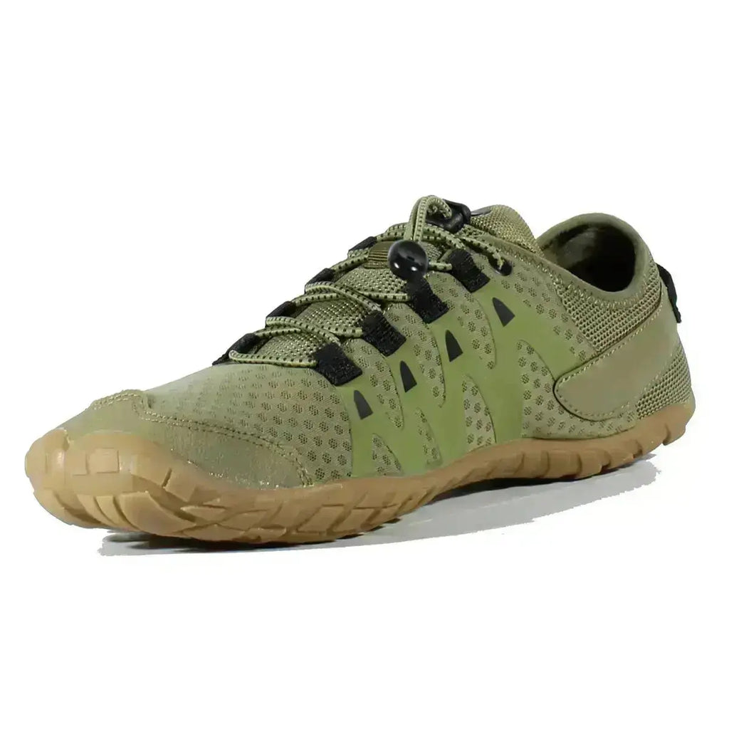 HI-Tec - Abyss Man Khaki - zapatillas barefoot de senderismo para hombre