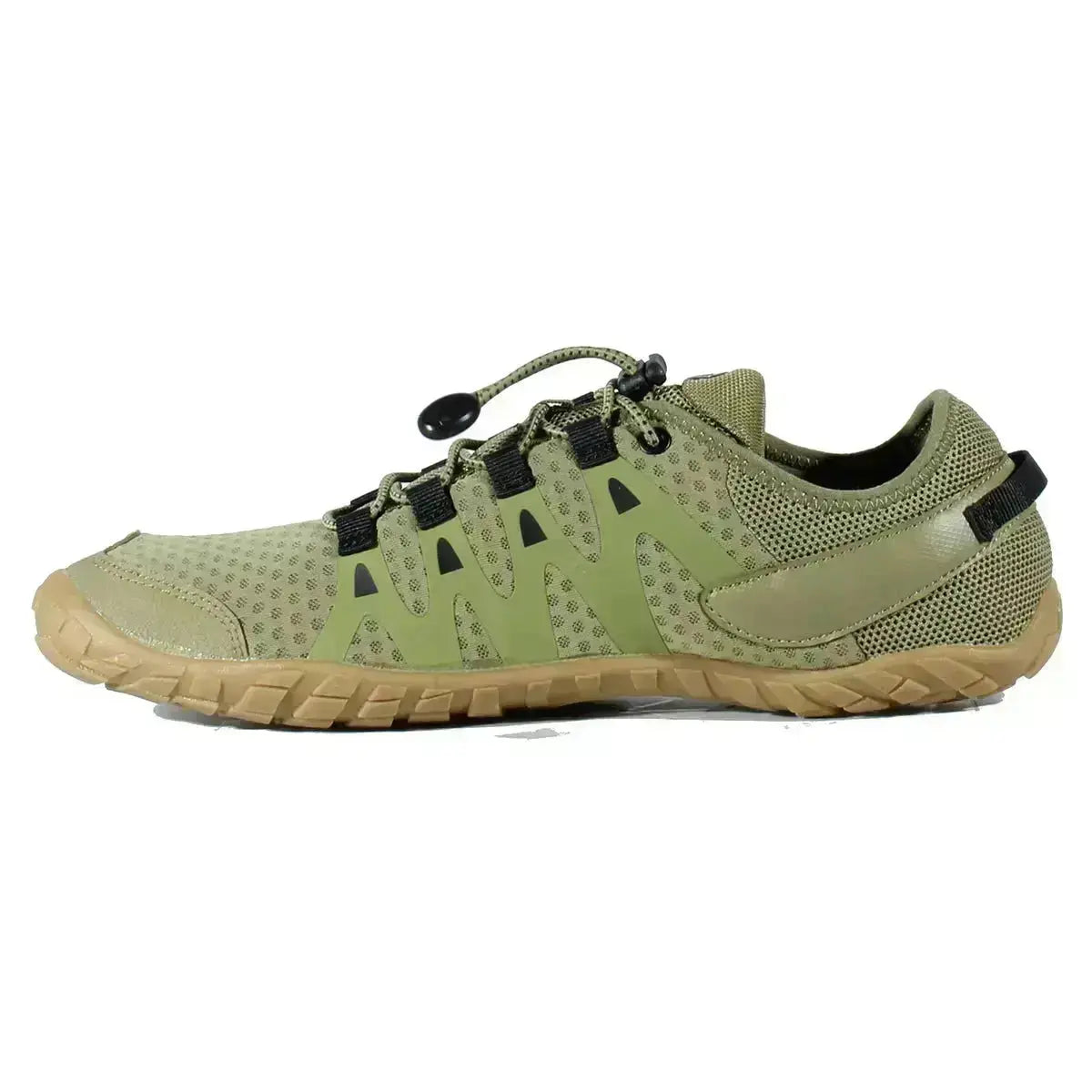 HI-Tec - Abyss Man Khaki - zapatillas barefoot de senderismo para hombre
