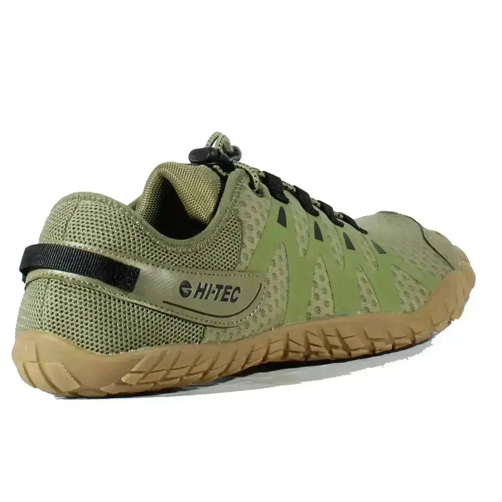HI-Tec - Abyss Man Khaki - zapatillas barefoot de senderismo para hombre