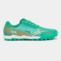 JOMA - Gol Junior Barefoot 2615 Turquesa Turf - Zapatillas barefoot con tacos juveniles para fútbol turf