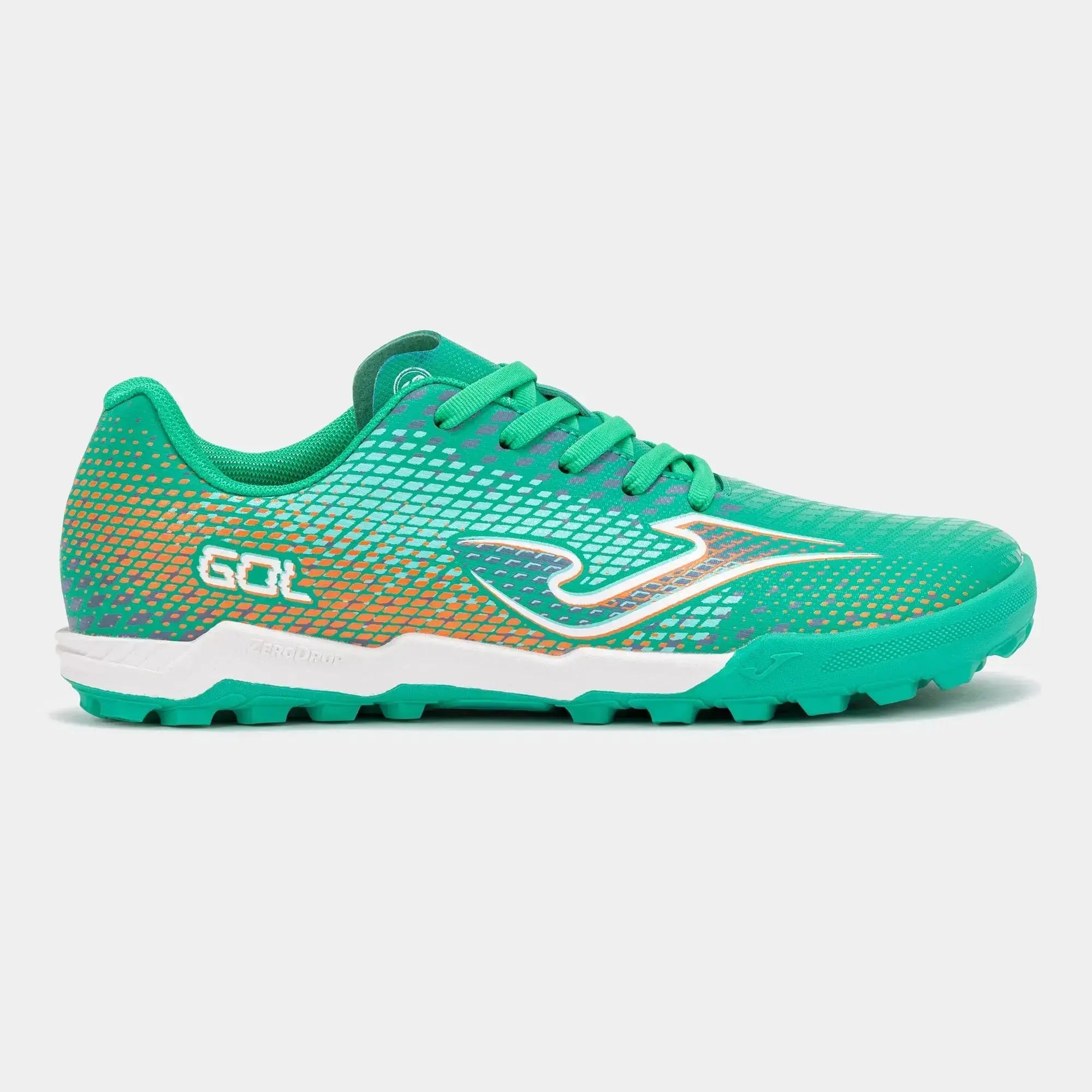 JOMA - Gol Junior Barefoot 2615 Turquoise Turf - Chaussures de football barefoot à crampons pour terrain synthétique