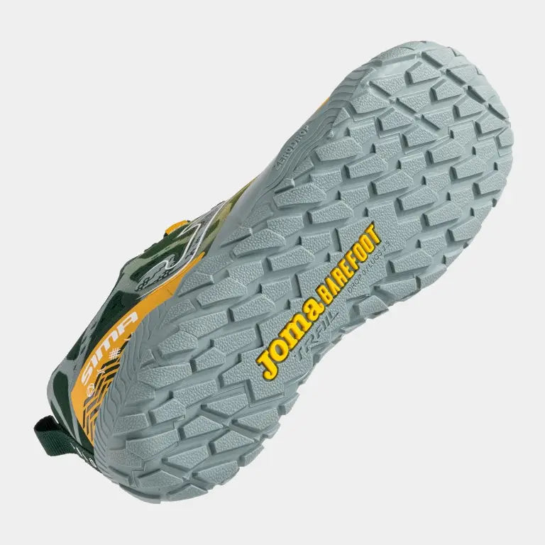 JOMA - Sima Junior 2628 Naranja Saffron - Zapatillas barefoot infantiles / juveniles para trail y senderismo