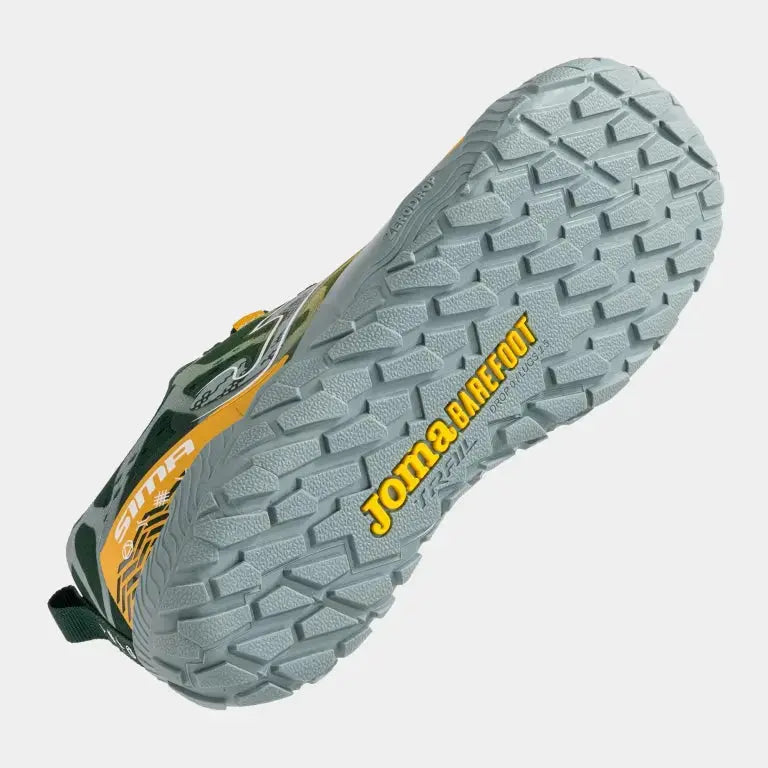 JOMA - Sima Junior 2628 Orange Saffron - Chaussures barefoot pour enfant/adolescent pour le trail et la randonnée