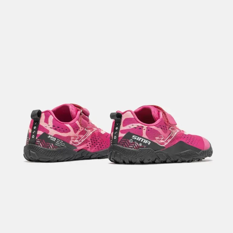 JOMA - Sima Kids 2610 Rose - Chaussures barefoot pour enfants pour le trail et la randonnée