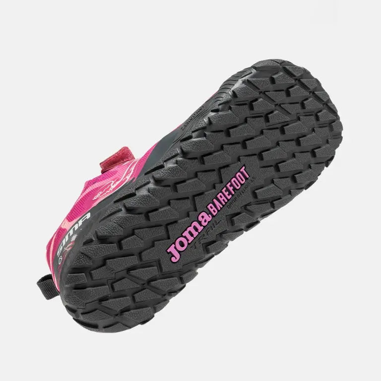JOMA - Sima Kids 2610 Rosa - Zapatillas barefoot infantiles para trail y senderismo