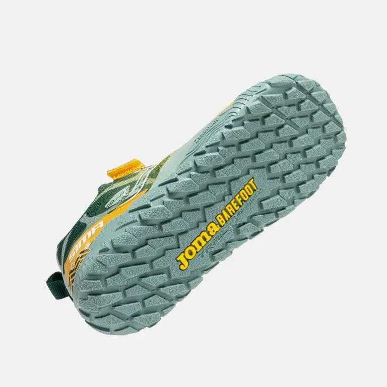 JOMA - Sima Kids 2628 Naranja Saffron - Zapatillas barefoot infantiles para trail y senderismo
