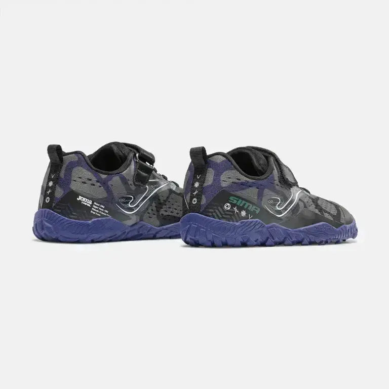JOMA - Sima Kids 2631 Negro - Zapatillas barefoot infantiles para trail y senderismo