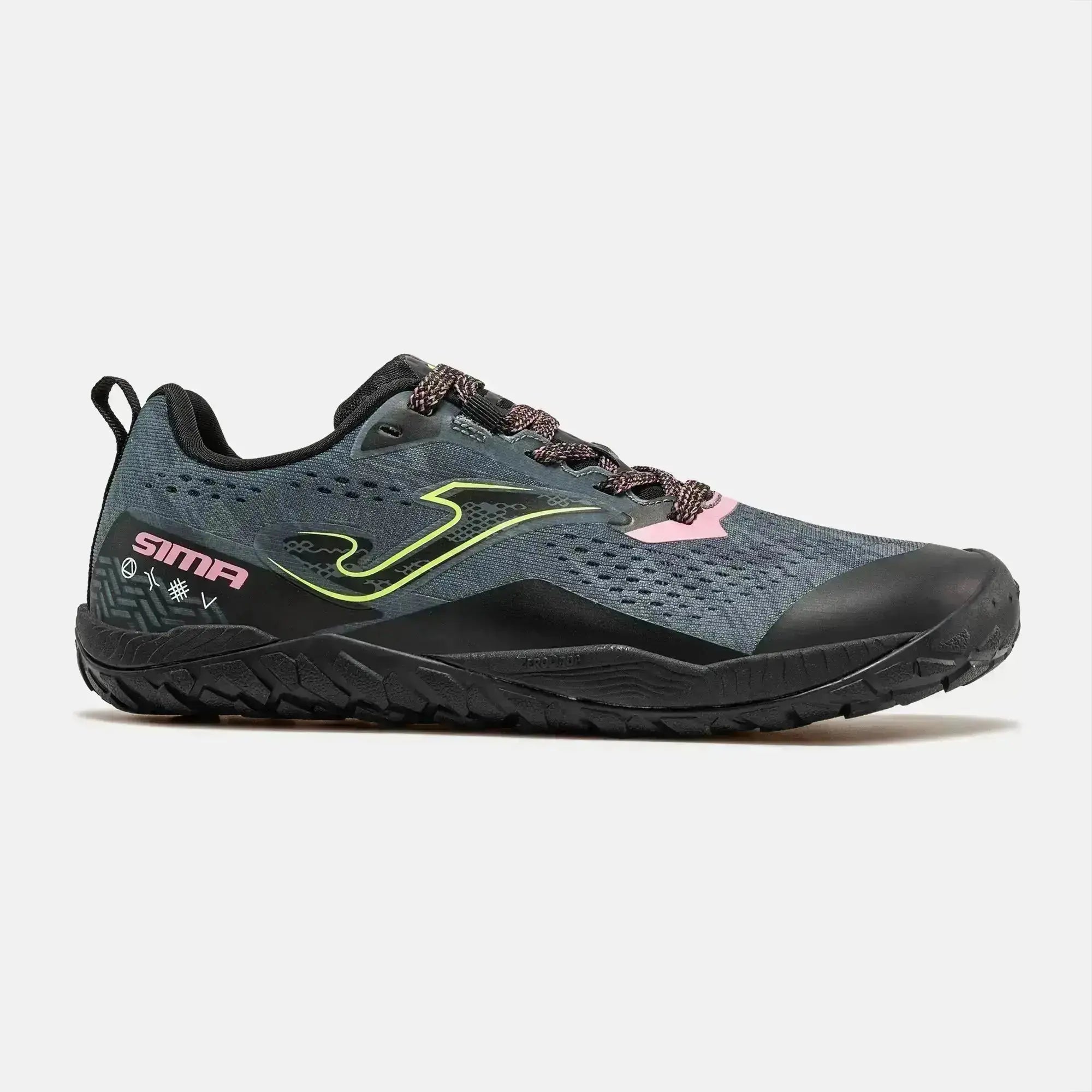 JOMA - Sima Lady 2501 Negro - Zapatillas barefoot de mujer para trail running