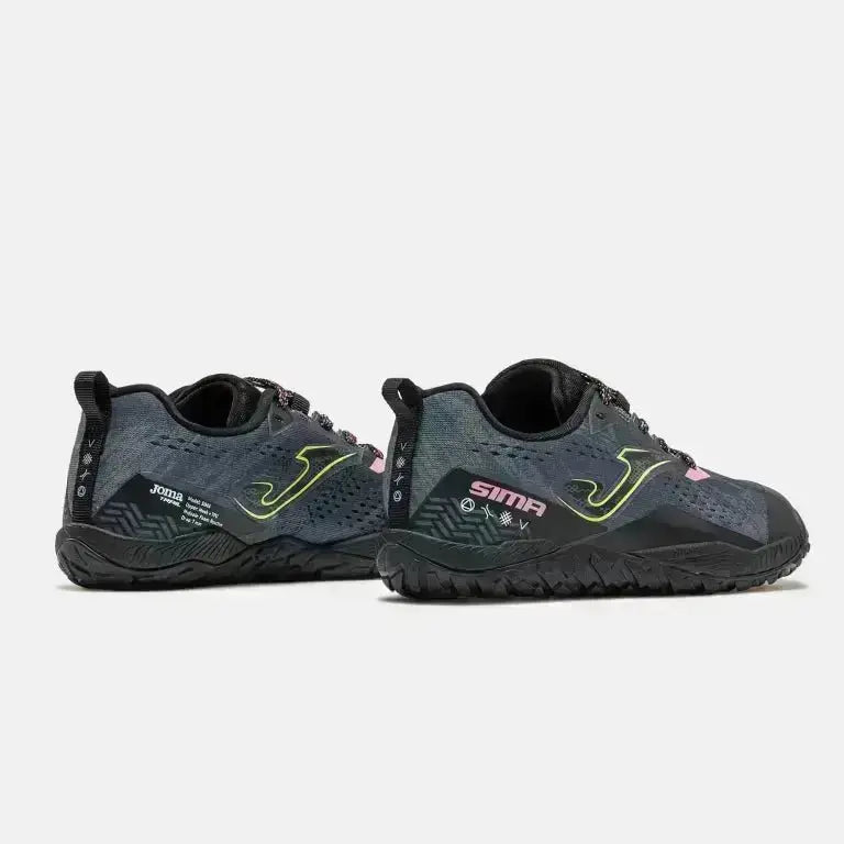 JOMA - Sima Lady 2501 Negro - Zapatillas barefoot de mujer para trail running