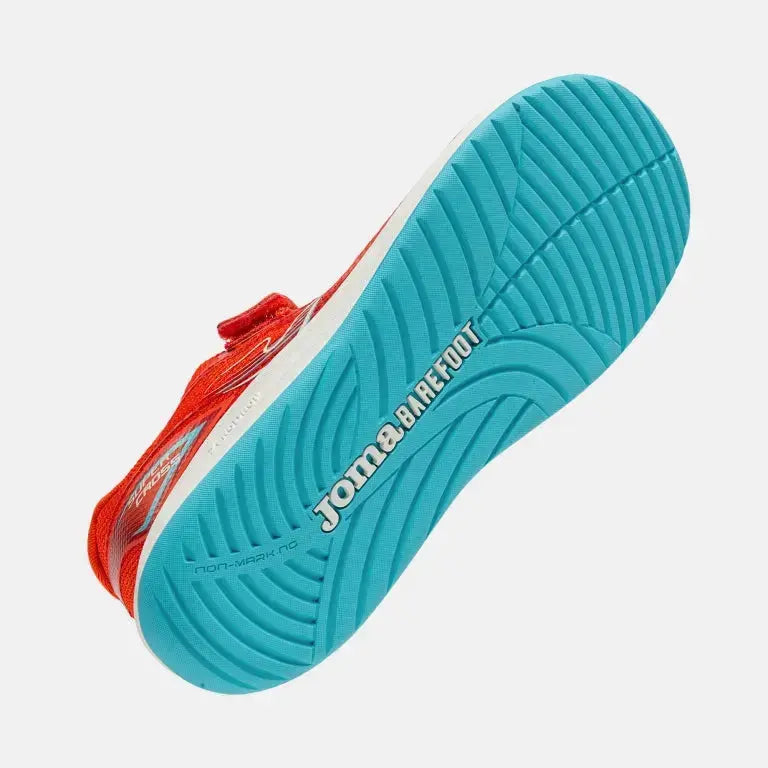 JOMA - Supercross Kids 2606 Rouge - Chaussures barefoot de running pour enfants