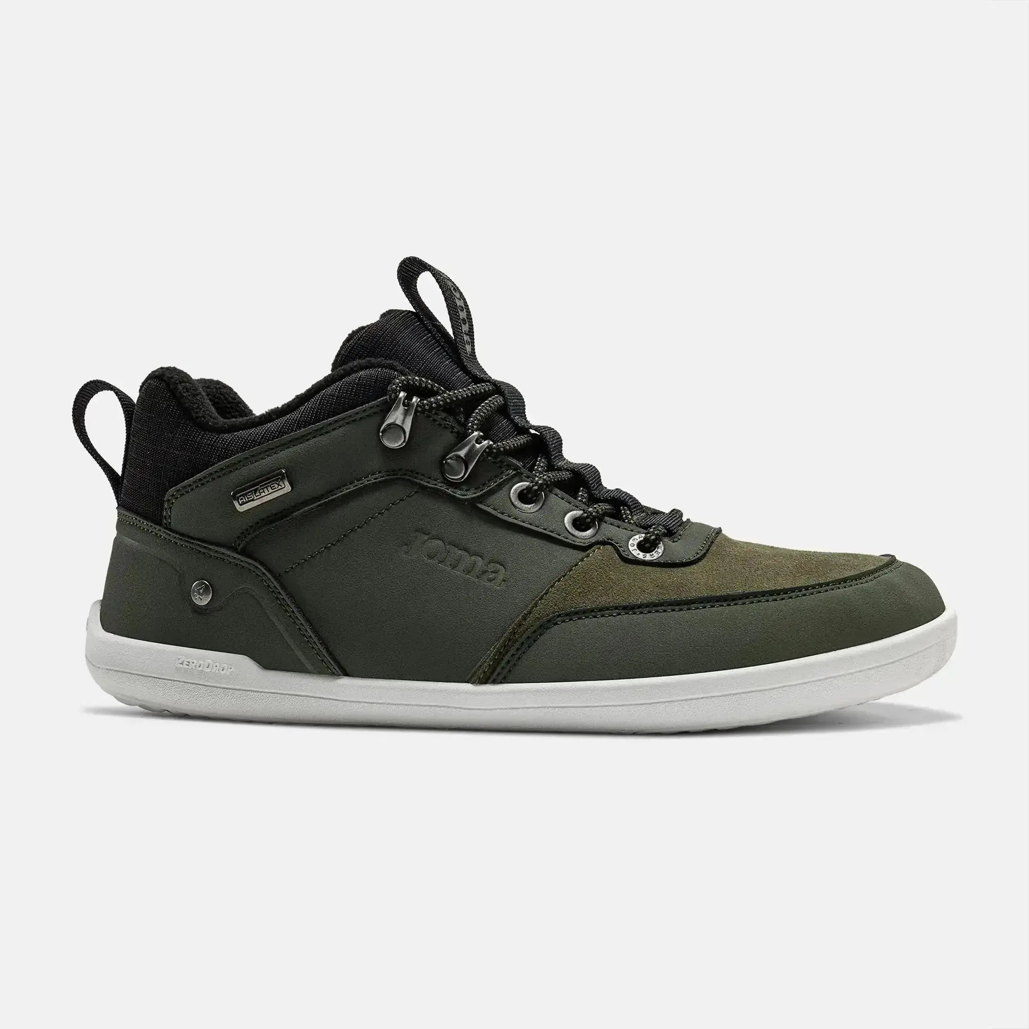 JOMA - Ter Aislatex Barefoot 2523 Caqui - Botines barefoot casual con membrana y forro caliente para hombre