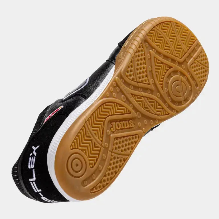 JOMA - Top Flex Foot Shape 2501 Negro Indoor - Zapatillas barefoot de fútbol sala para hombre