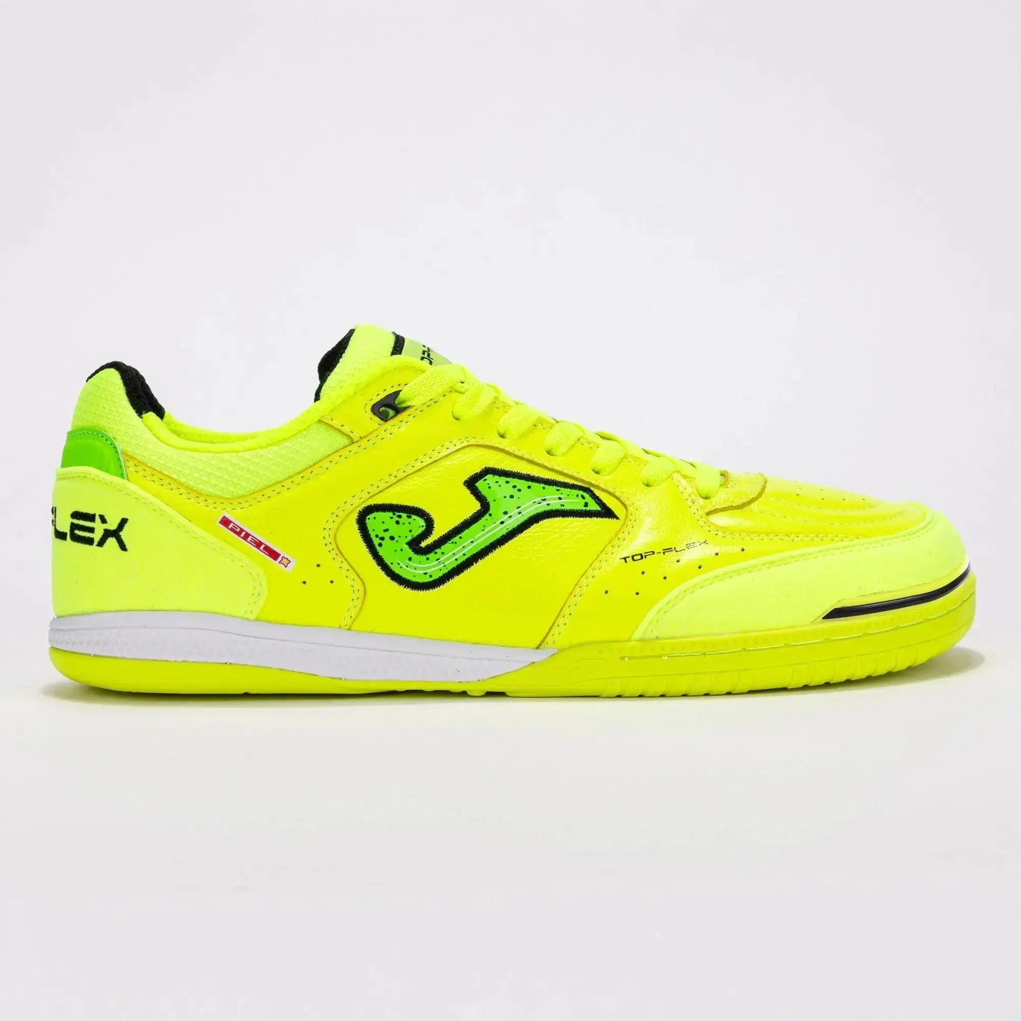 JOMA Top Flex Foot Shape 2511 Verde Flúor Indoor - Zapatillas barefoot de fútbol sala para hombre
