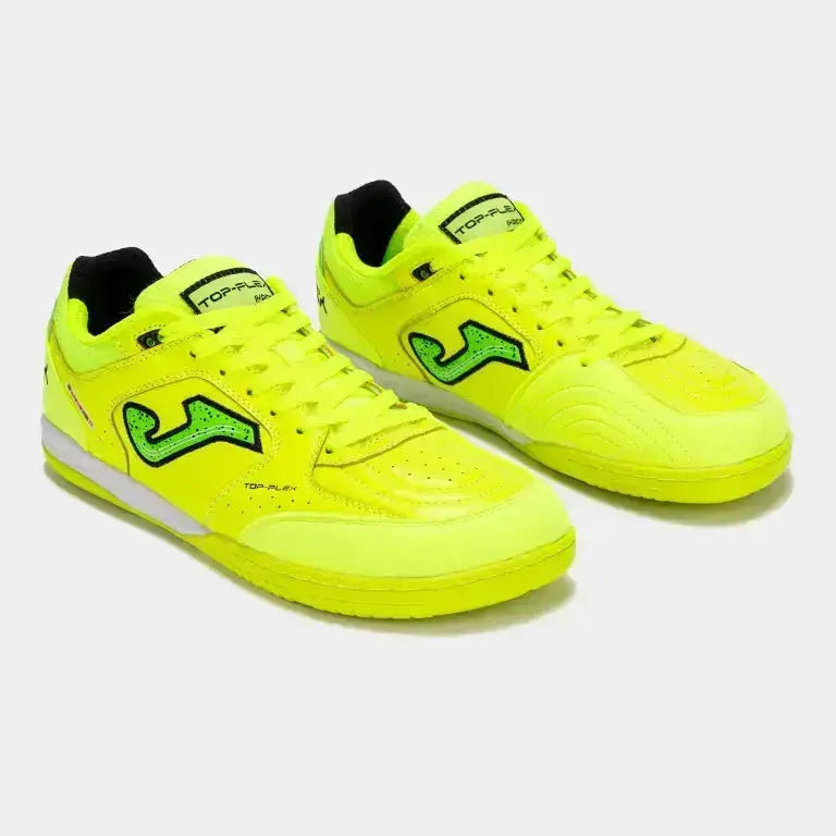JOMA Top Flex Foot Shape 2511 Verde Flúor Indoor - Zapatillas barefoot de fútbol sala para hombre