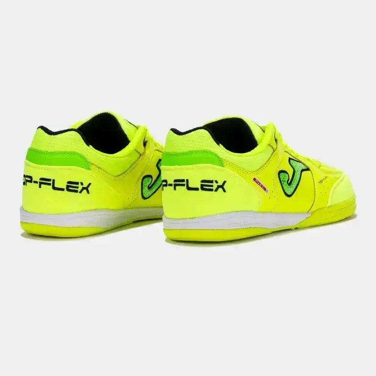 JOMA Top Flex Foot Shape 2511 Verde Flúor Indoor - Zapatillas barefoot de fútbol sala para hombre