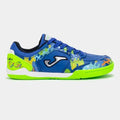JOMA - Top Flex Junior Barefoot 2604 Royal Indoor - Zapatillas barefoot de fútbol sala juveniles