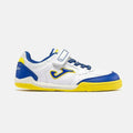 JOMA - Top Flex Kids Barefoot 2602 Blanco Indoor - Zapatillas barefoot de fútbol sala infantiles