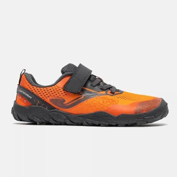 JOMA - Tundra Kids 2608 Orange - Chaussures barefoot pour enfants pour le plein air et le trail