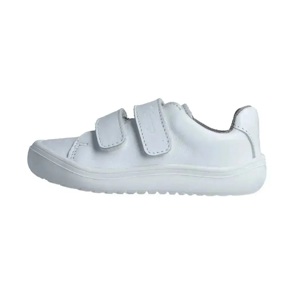 Jonap - Hope White - Zapatillas colegiales barefoot infantiles blanco