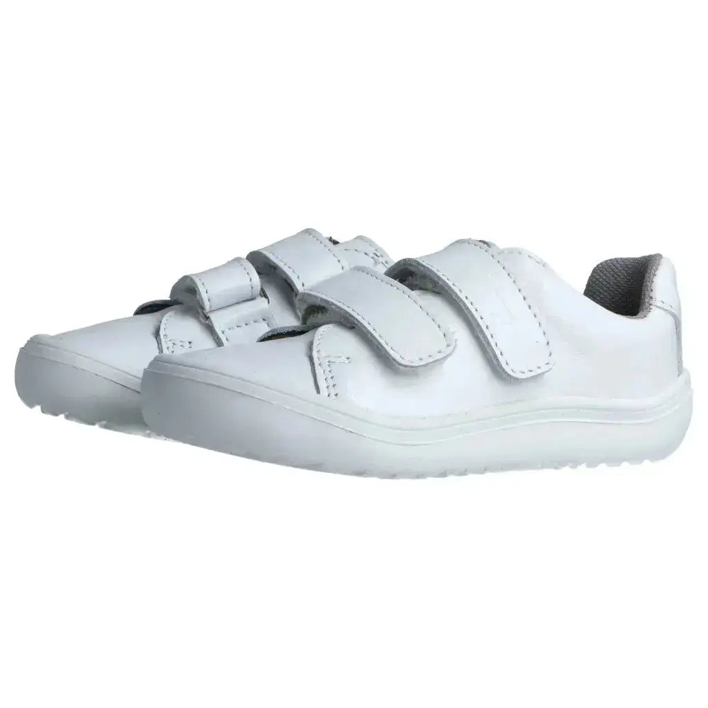 Jonap - Hope White - Chaussures barefoot pour écoliers - blanc