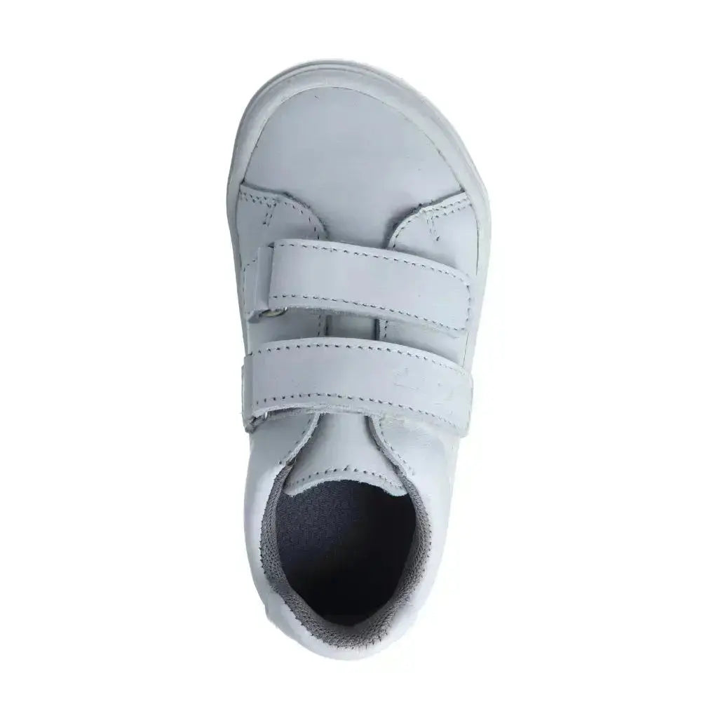 Jonap - Hope White - Zapatillas colegiales barefoot infantiles blanco