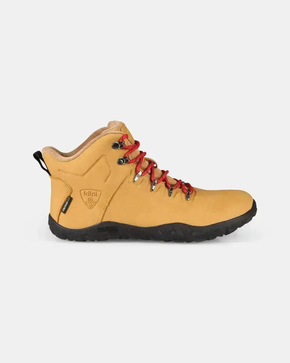 Kilpi Bare High WP-U Beige - Botas Barefoot para Senderismo Unisex Impermeables