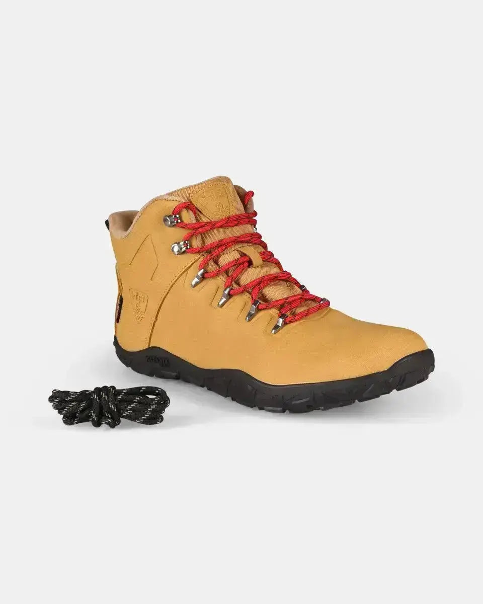Kilpi Bare High WP-U Beige - Botas Barefoot para Senderismo Unisex Impermeables
